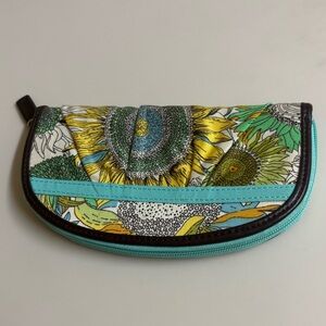 Liberty of London Sunflower Clutch in Green and Yellow